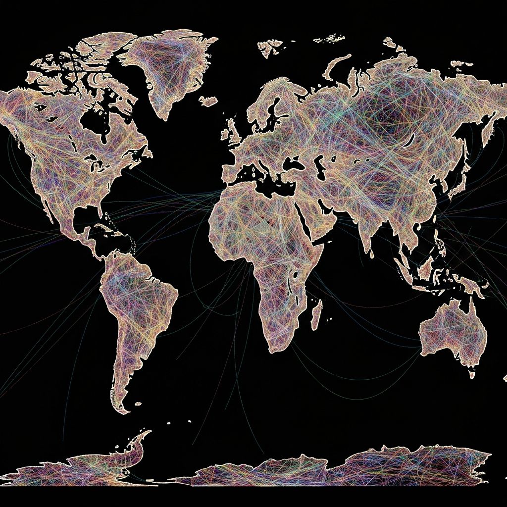 Astrocartography Map